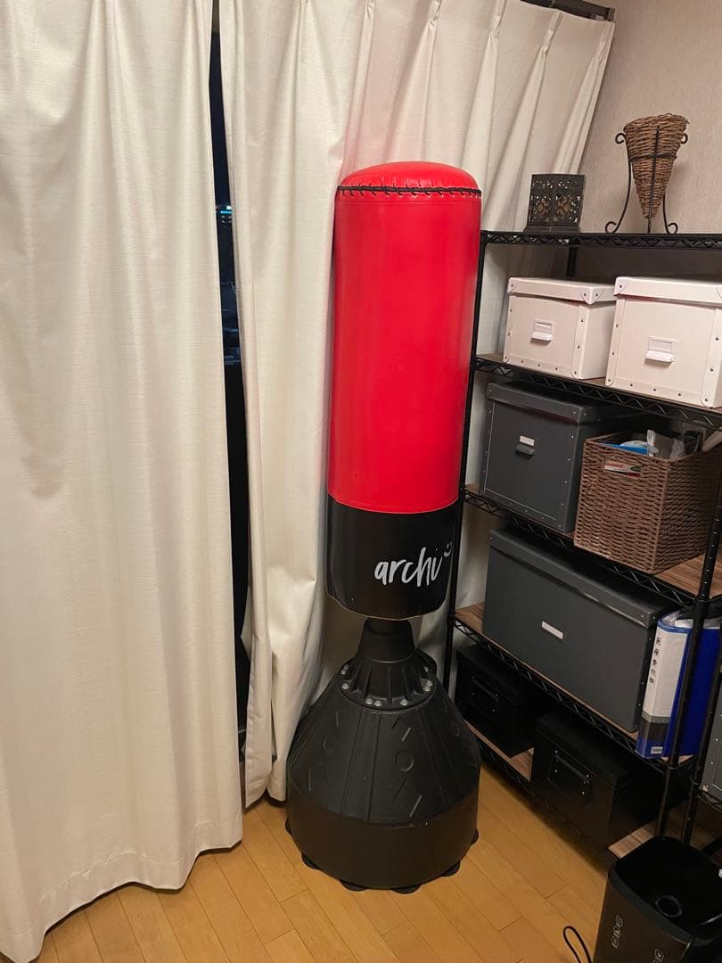 自立式 スタンディング赤 サンドバック 160cm