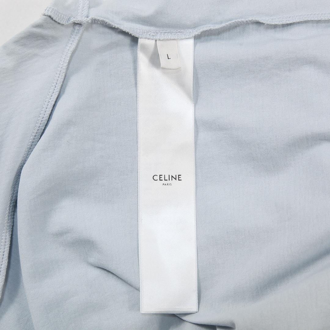 極美品 CELINE 25SS トリオンフ Tシャツ / コットンジャージー L