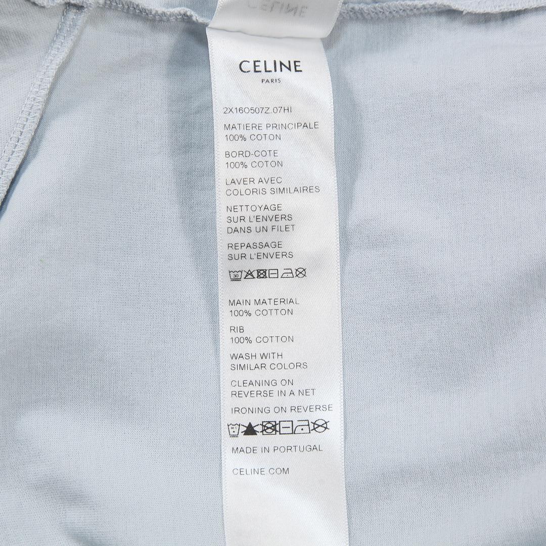 極美品 CELINE 25SS トリオンフ Tシャツ / コットンジャージー L