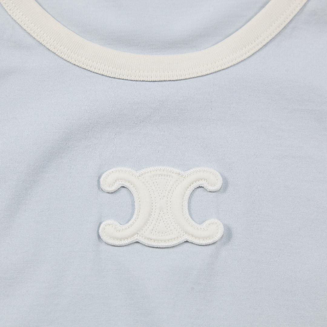 極美品 CELINE 25SS トリオンフ Tシャツ / コットンジャージー L