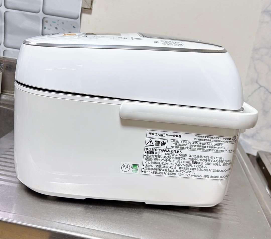 【動作良好】Panasonic SR-PW105可変圧力IH 5.5合 Wおどり