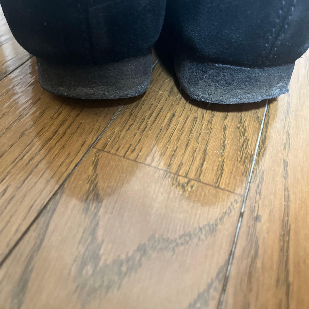 CLARKS 黒 ワラビー