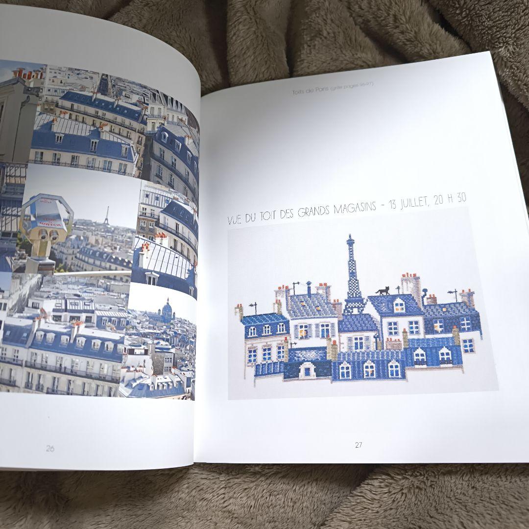 RUES DE PARIS クロスステッチ　図案集