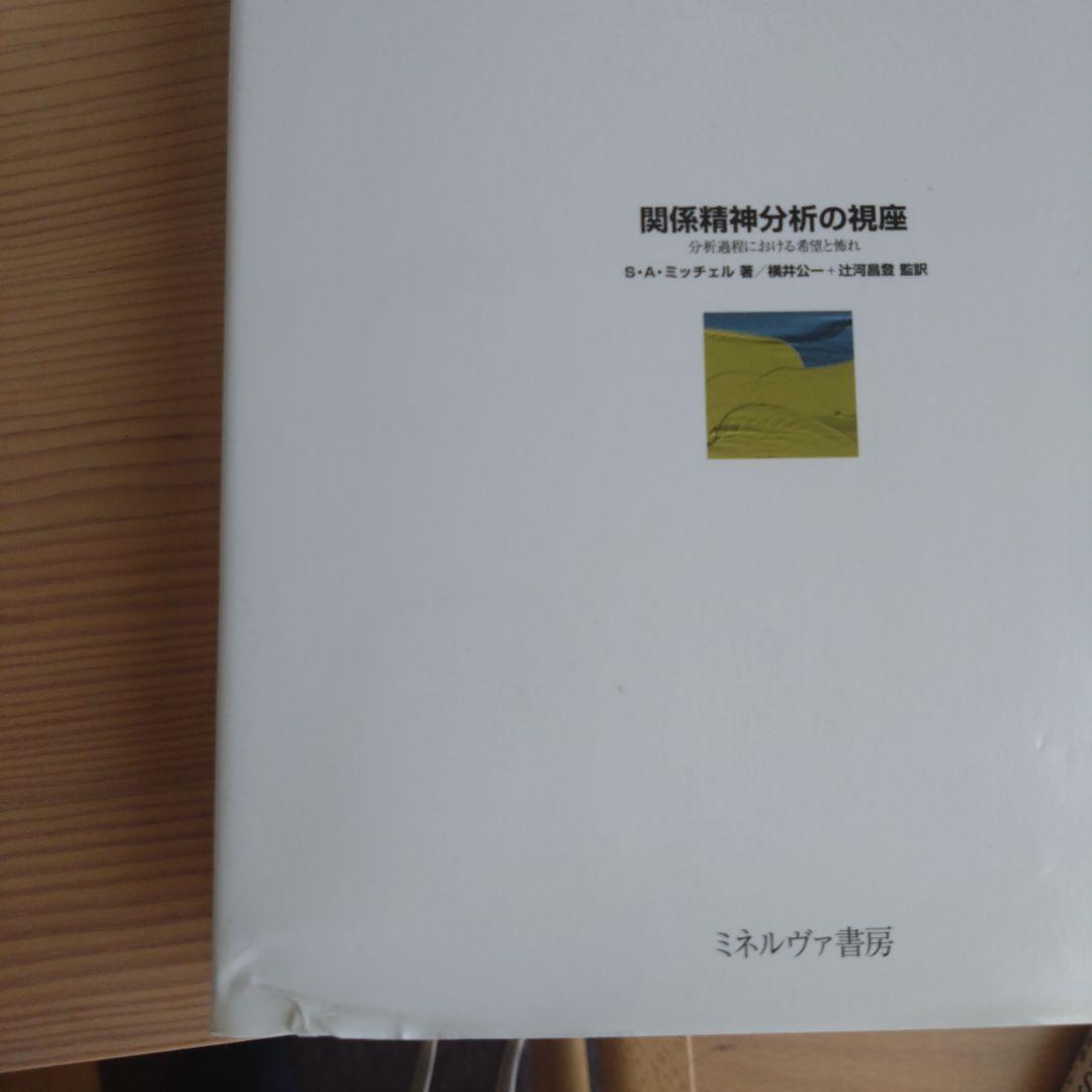 【美品】関係精神分析の視座 : 分析過程における希望と怖れ