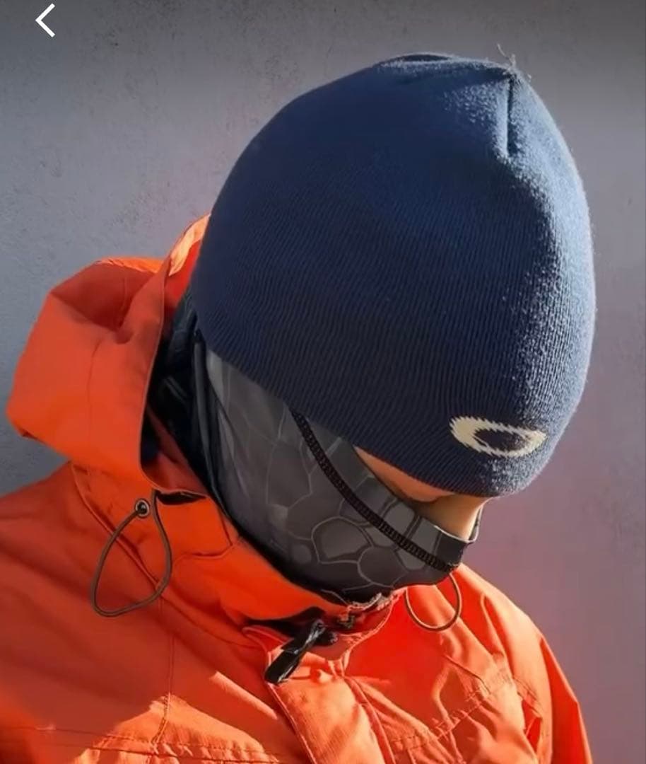 oakley 90s 00s ビーニー　usa製 デッドストック　モスグリーン