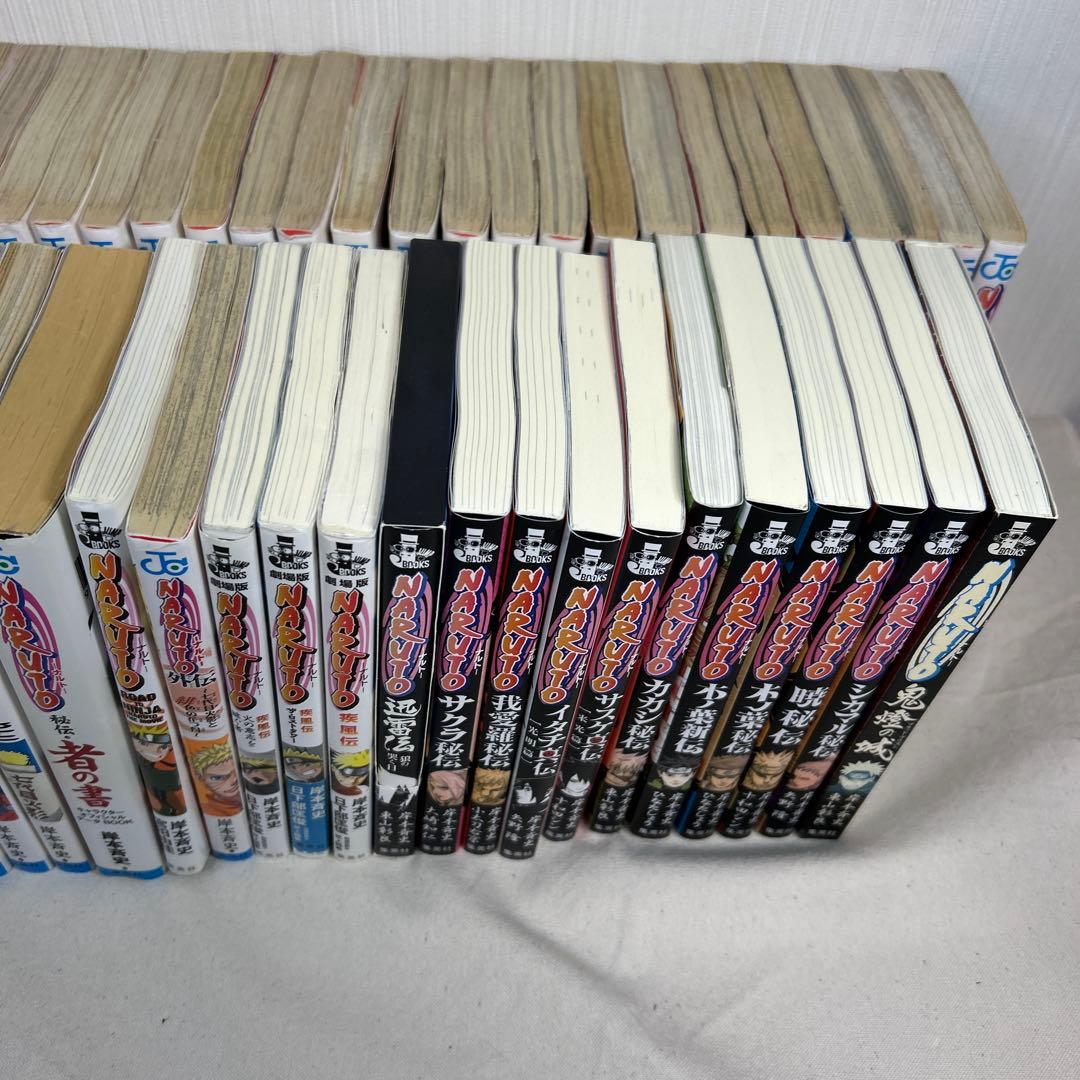 ナルト NARUTO 全72巻 関連本17冊 合計89冊 コミック