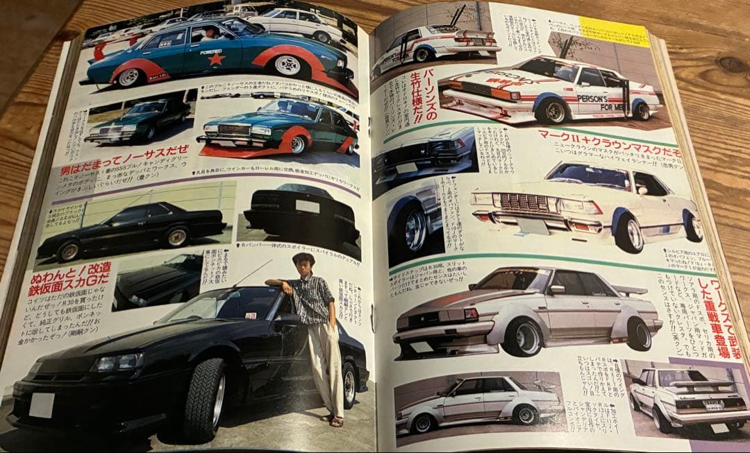 ライダーコミックチューニング1987年　柿生　ルート20ゴースト　九州西武一家