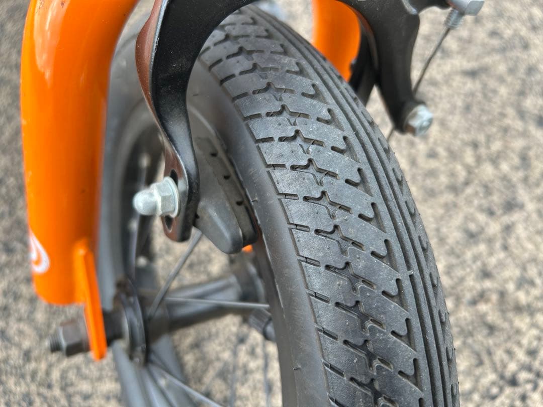 DURCUSONE RECTUS ダーカスワン オレンジ 14インチ子供用自転車