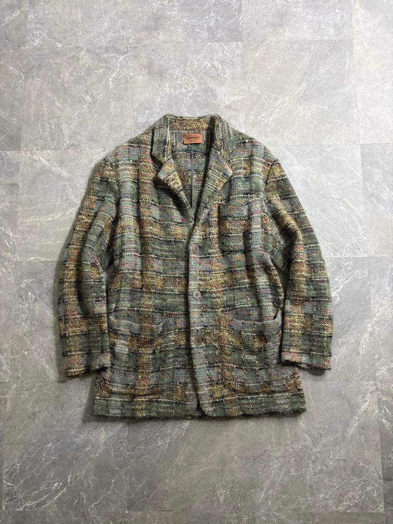 ジャケット・アウター 00s MISSONI mohair knit tailored jacket