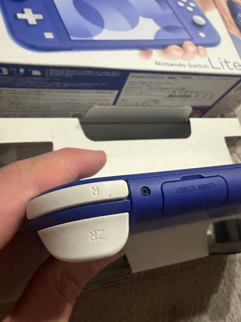 Switchライト　カラーBlue 箱付き