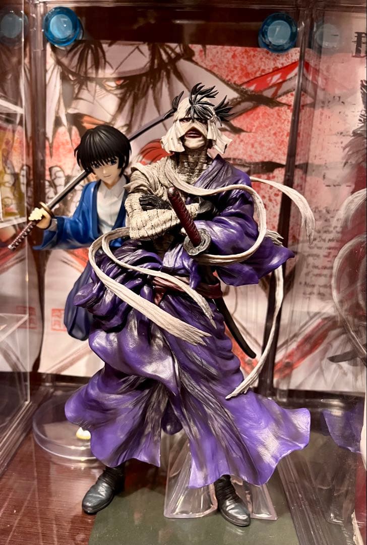 ほぼ未使用箱有り 一番くじ 志々雄真実 瀬田宗次郎セット フィギュアa賞 c賞