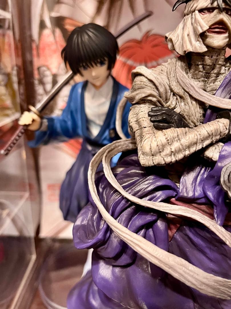 ほぼ未使用箱有り 一番くじ 志々雄真実 瀬田宗次郎セット フィギュアa賞 c賞