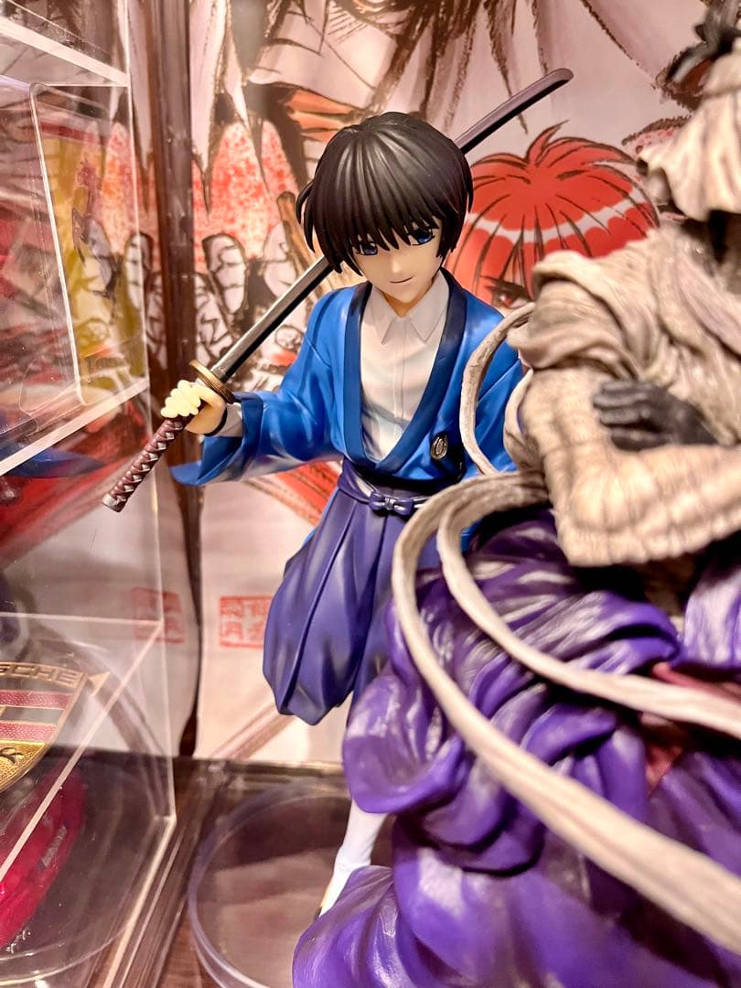 ほぼ未使用箱有り 一番くじ 志々雄真実 瀬田宗次郎セット フィギュアa賞 c賞
