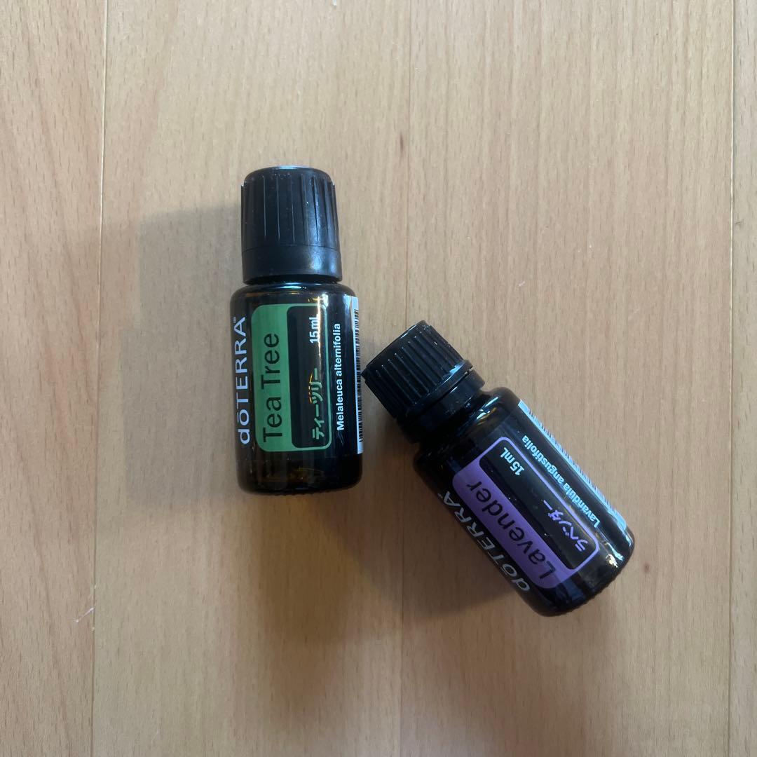 doTERRA 正規品 ティーツリー・ラベンダー 2本セット