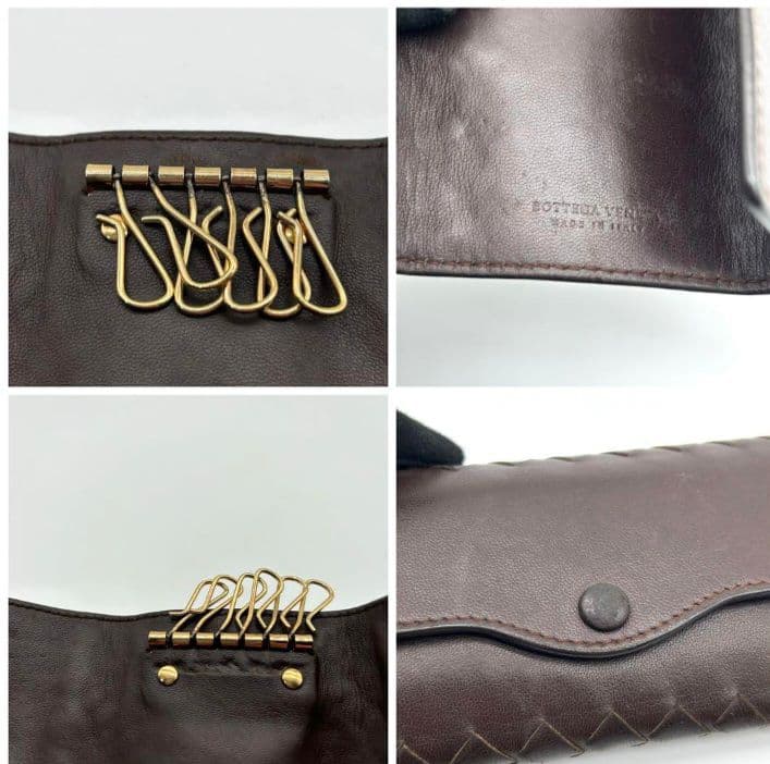 ボッテガヴェネタ BOTTEGA VENETA キーケース イントレチャート