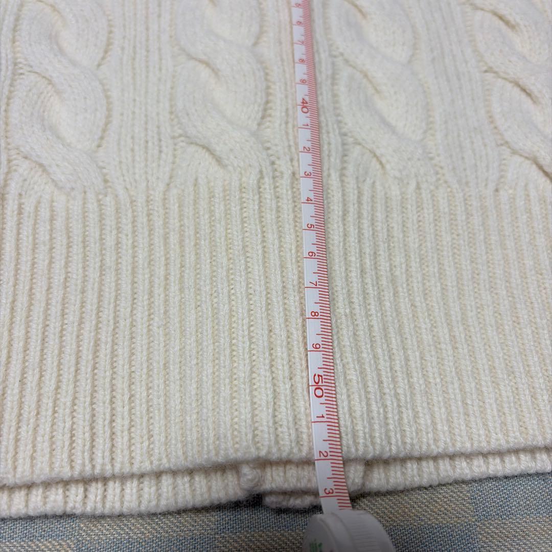 Polo Ralph Lauren アイボリー カーディガン XS