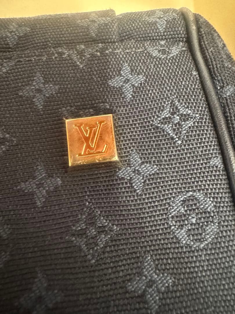 Louis Vuitton ネイビー ボストンバッグ　TSTブルー
