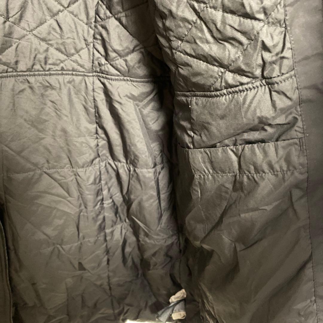 THE NORTH FACE ブラック 中綿ナイロンロングジャケット M