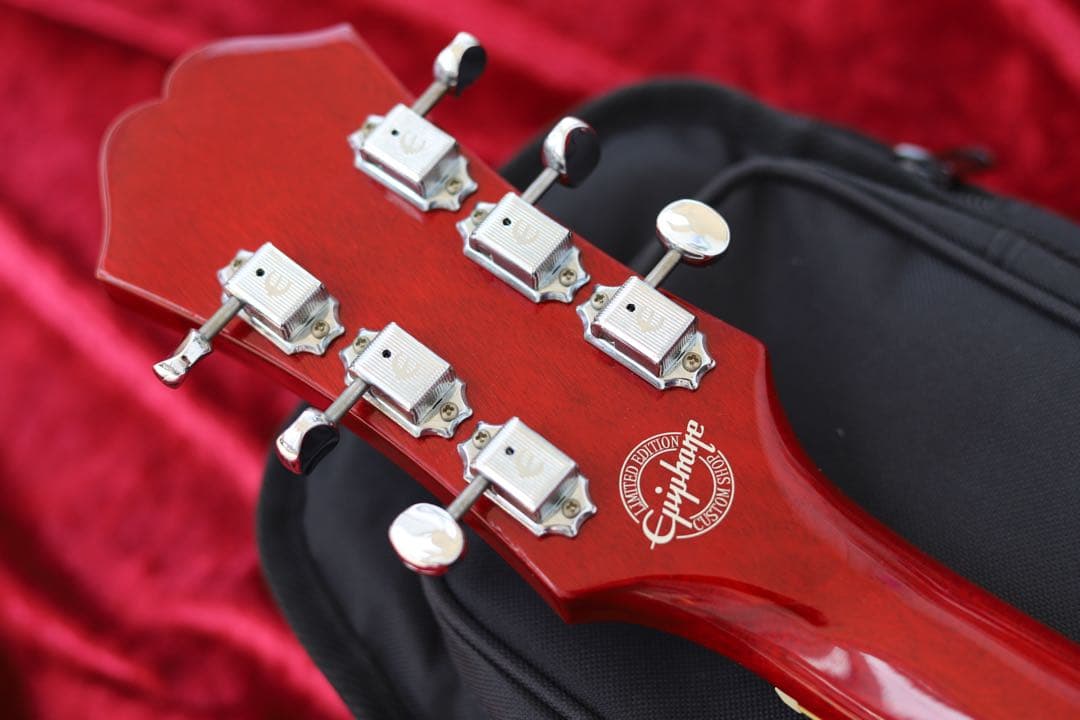 希少 メンテ済 ストップテールピース仕様 Epiphone Riviera II