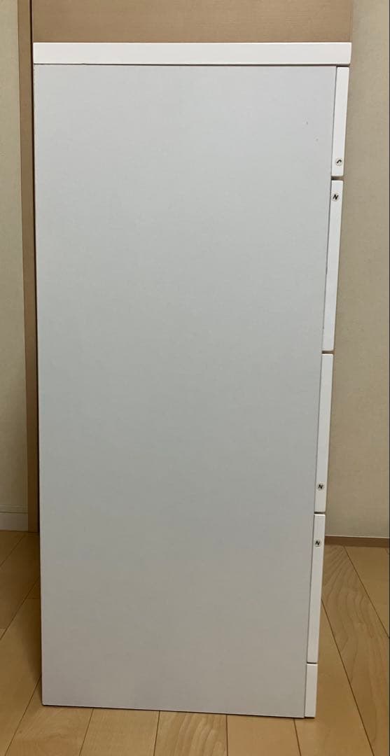 #大人かわいい！#白いチェスト　中古品　組み立てなしですぐに使える#たのメル便