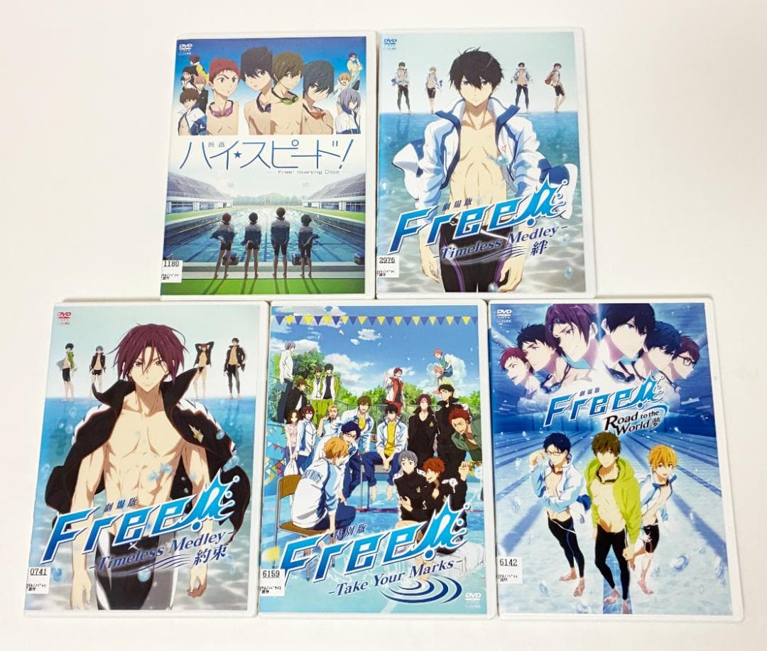 Free! 1期 2期 3期＋劇場版 5点セット DVD