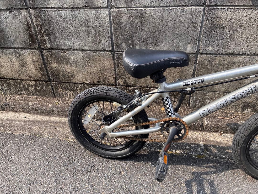ks☆ミ　キッズ BMXバイク ダーカスワン シルバー 14インチ 子供用
