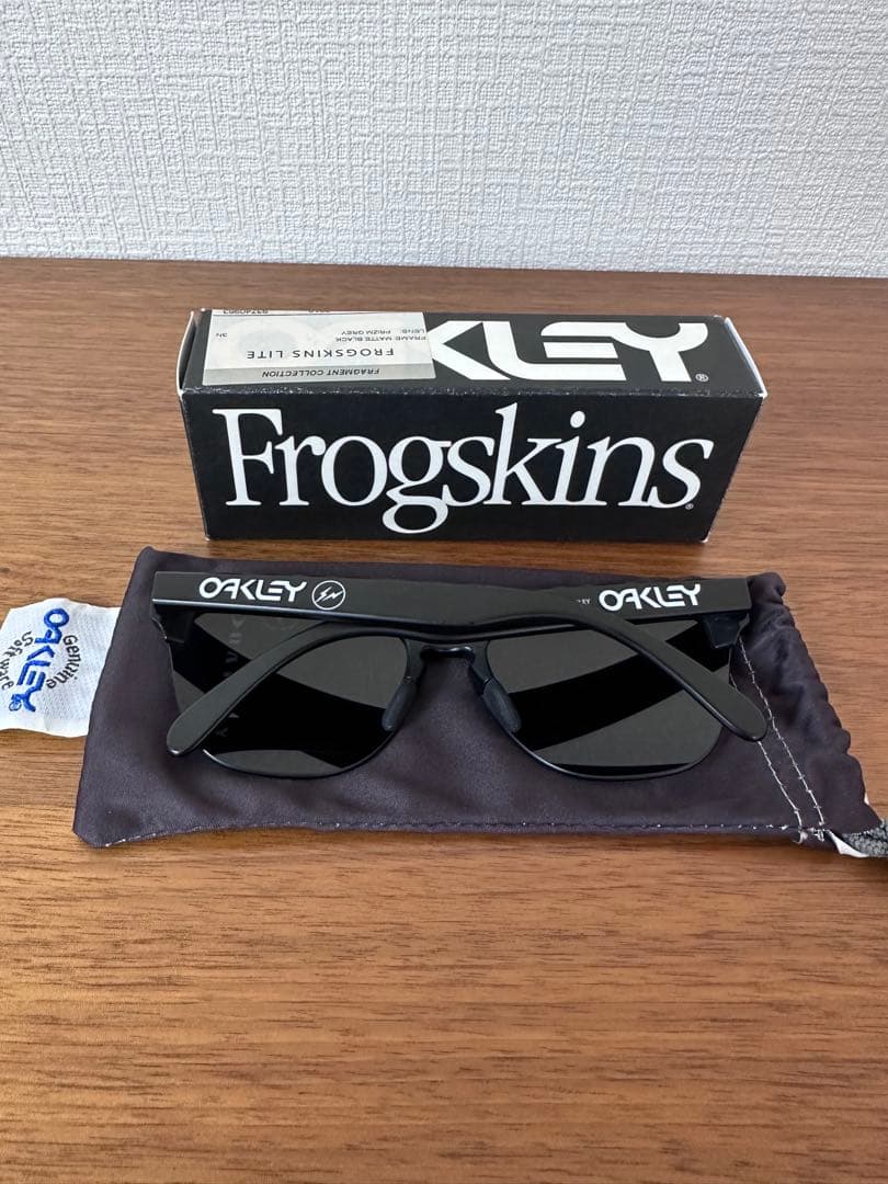 OAKLEY × Fragment Design FROGSKINS LITE