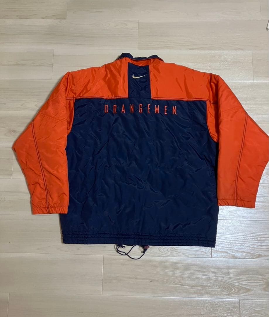 90s Nike team sports カレッジ　ナイロン　ブルゾン
