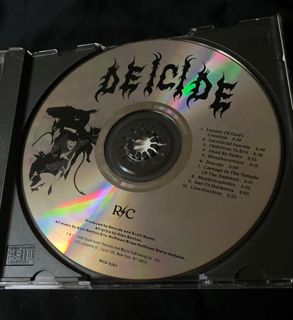 Deicide 1st 貴重R/C Records盤