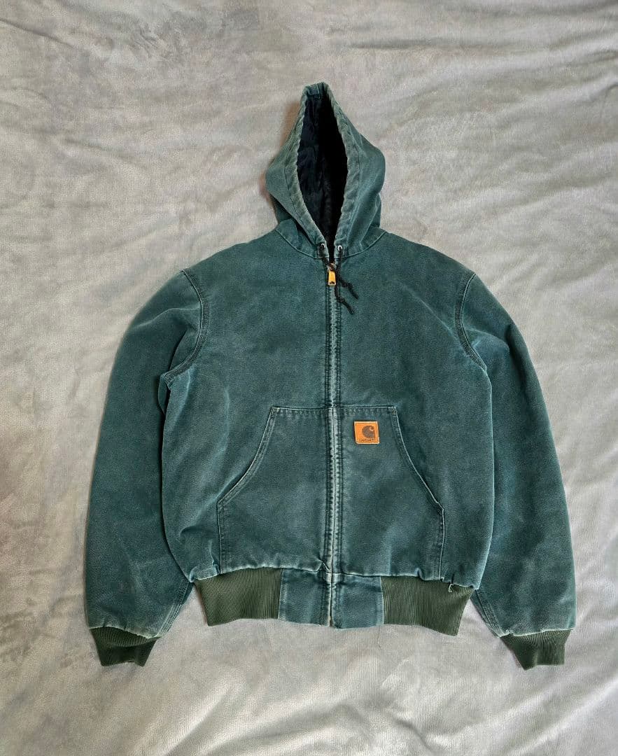 い*す様 Carhartt アクティブジャケットJQ243 USA90s デトロ