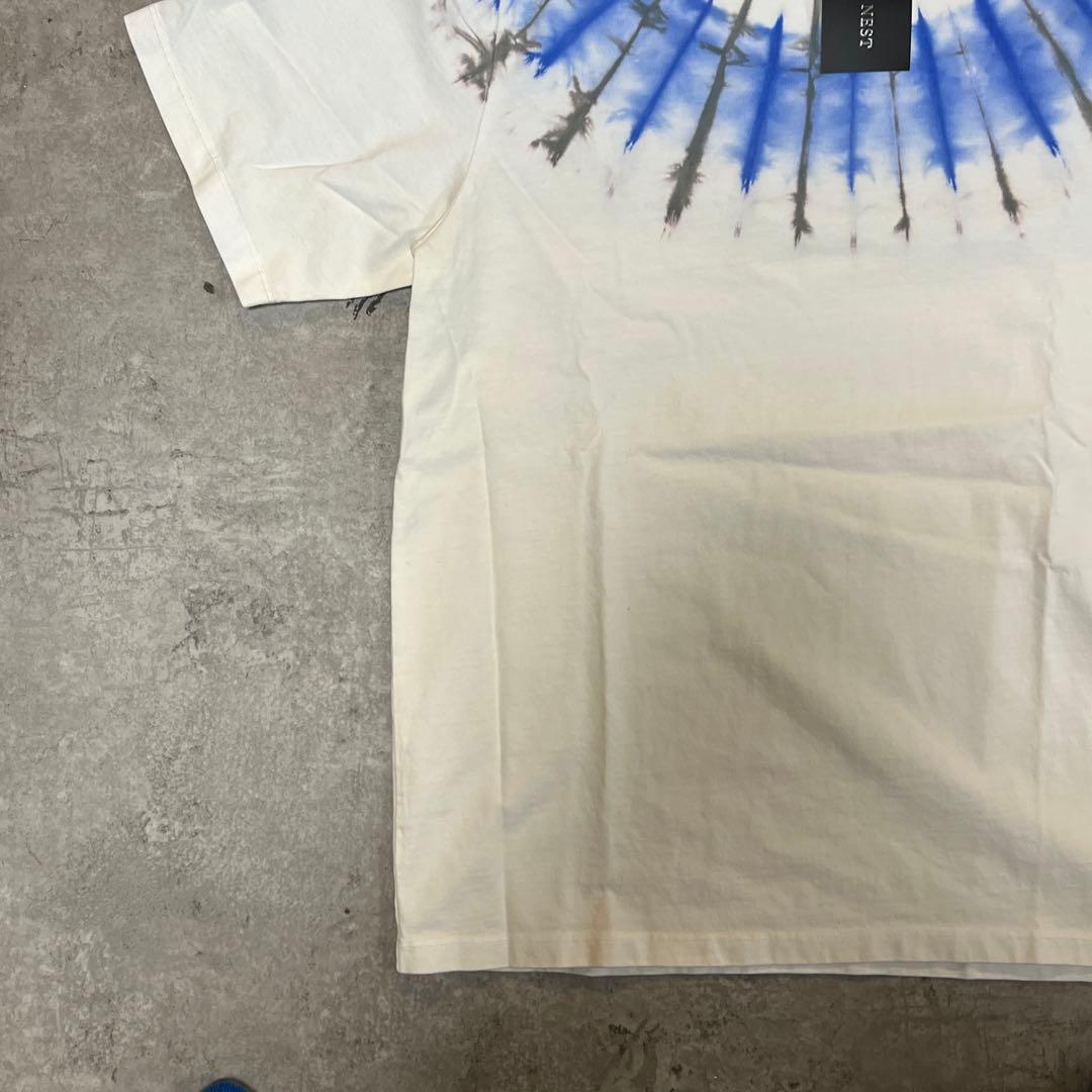 トップス LAST NEST tie dye s/s white tee White S