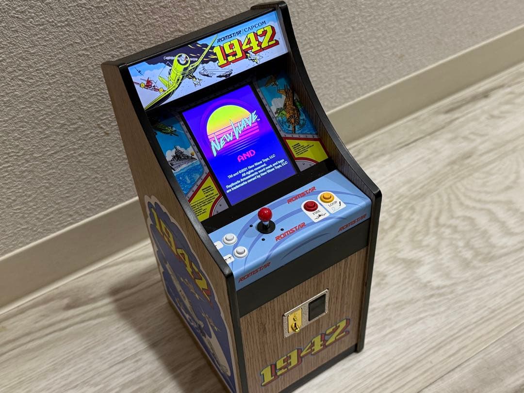 (中古)CAPCOM 1942 1/6スケールミニアーケードゲーム機械