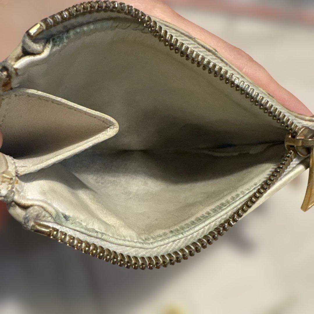 Bottega Venetaボッテガヴェネタ二つ折り財布ホワイト