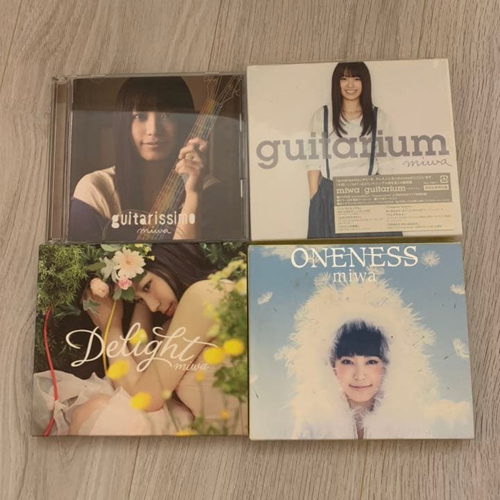 miwa シングルとアルバム セット売り