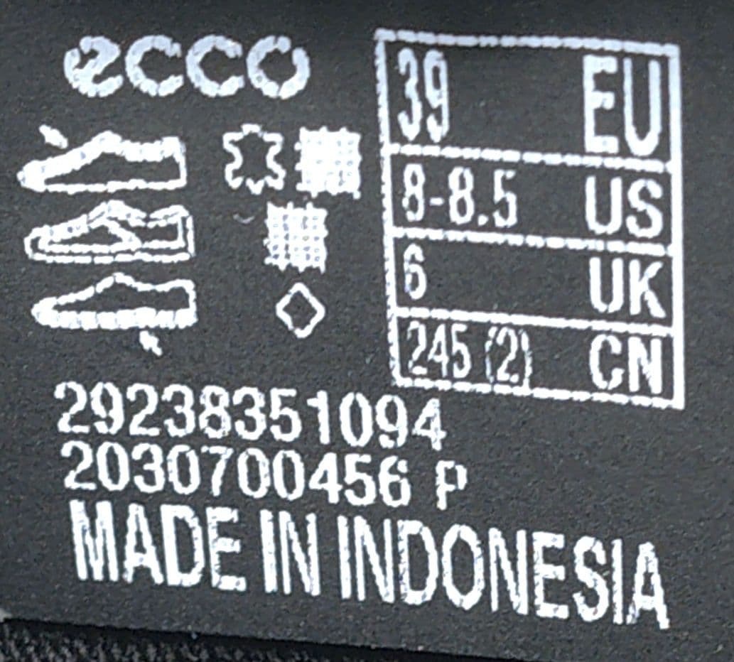 【人気デザイン】未使用級 ECCO【39】FLEXURE RUNNER Boot