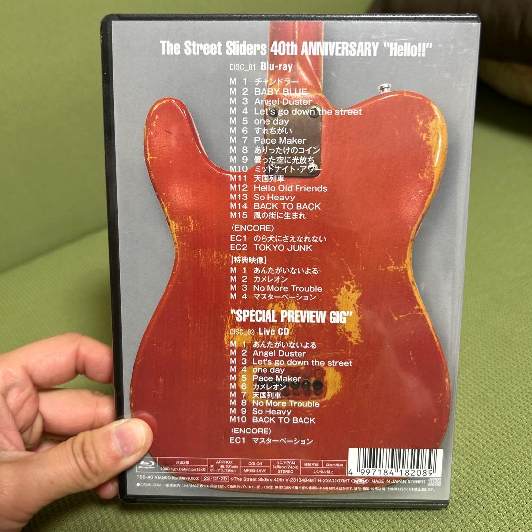 The Street Sliders 40th Hello!! 未開封