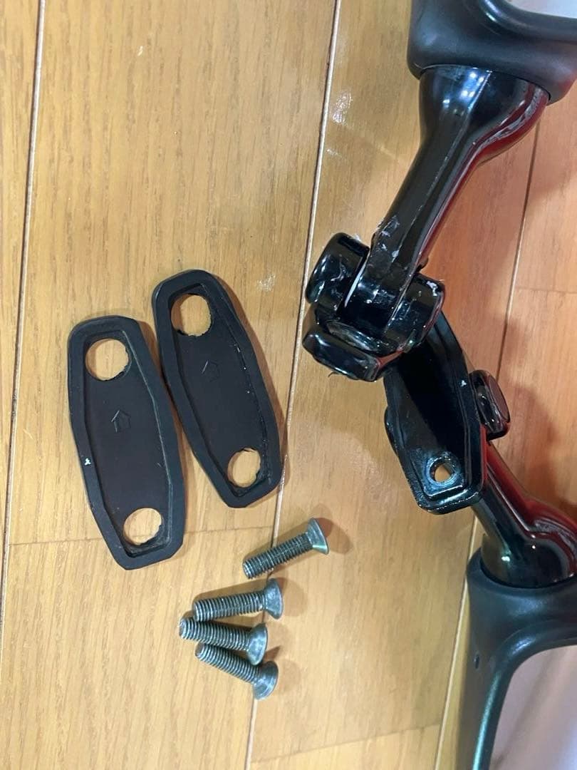 【中古】YAMAHA バイク ミラー左右セット