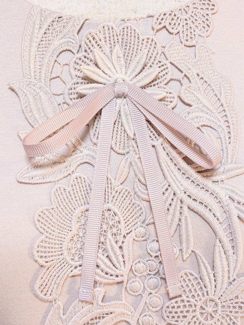 ユナ様タグ付きスーパービューティー ワンピース40　 刺繍レース　￥17600