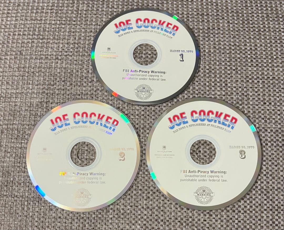 Joe Cocker /フィルモア完全版6CD （Hip-o Select）