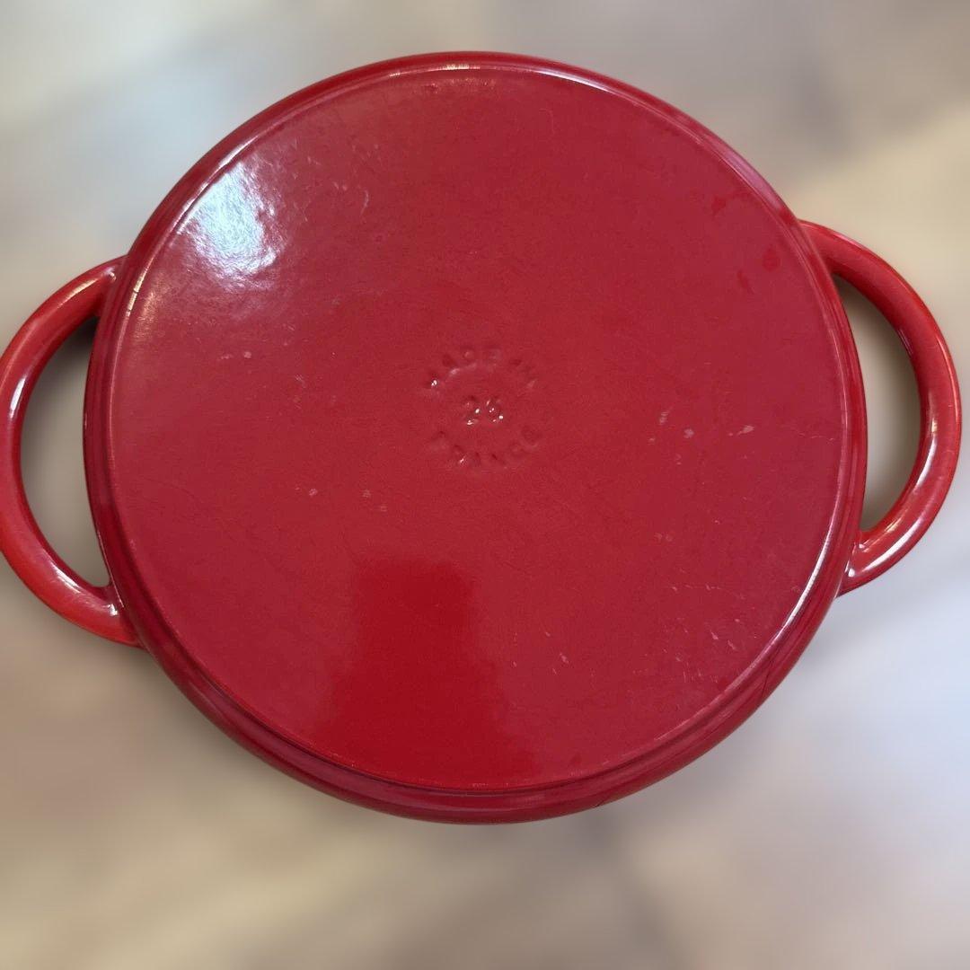 STAUB 黒 鋳鉄 グリルパン チェリー内寸26cm