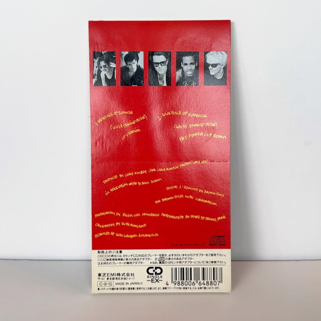 【激レア品】  DURAN DURAN 国内盤 夏のヴァイオレンス 8cmCD