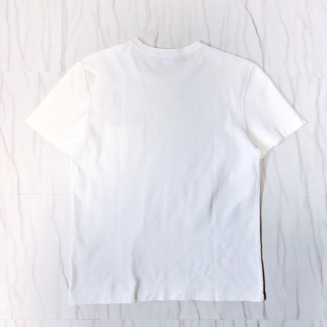 ルイヴィトン Tシャツ 胸ポケット モノグラム ロゴ ホワイト XSサイズ