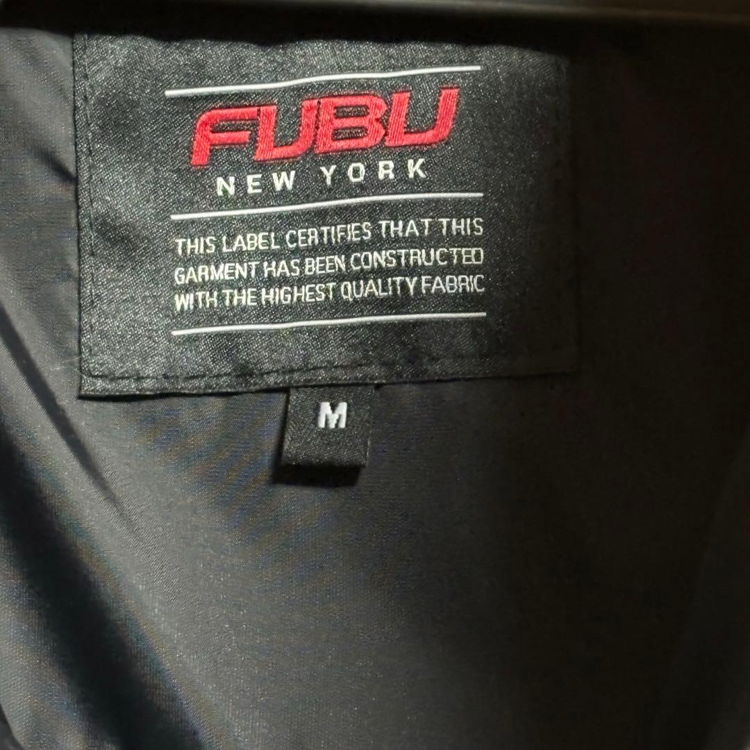 FUBU ブラック ダウンベスト
