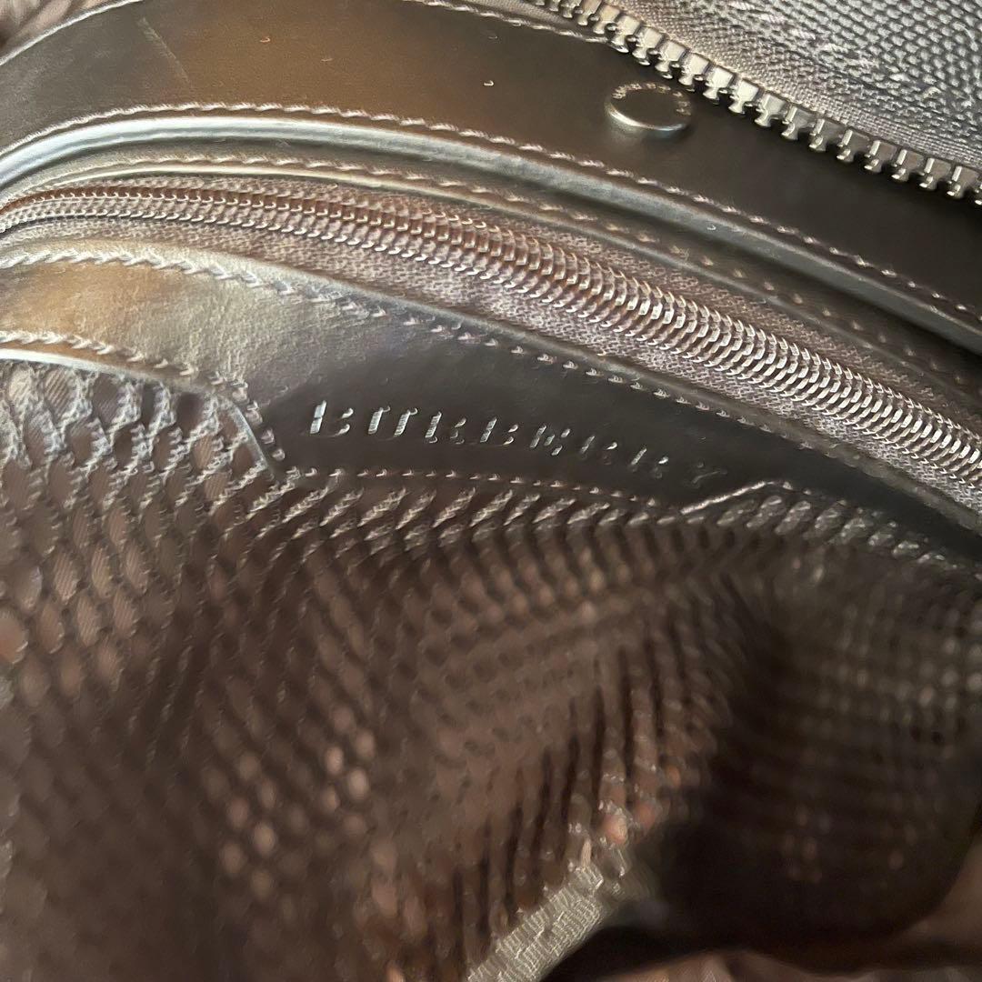 希少 BURBERRY 2way キャリーバッグ ボストンバッグ ブラック