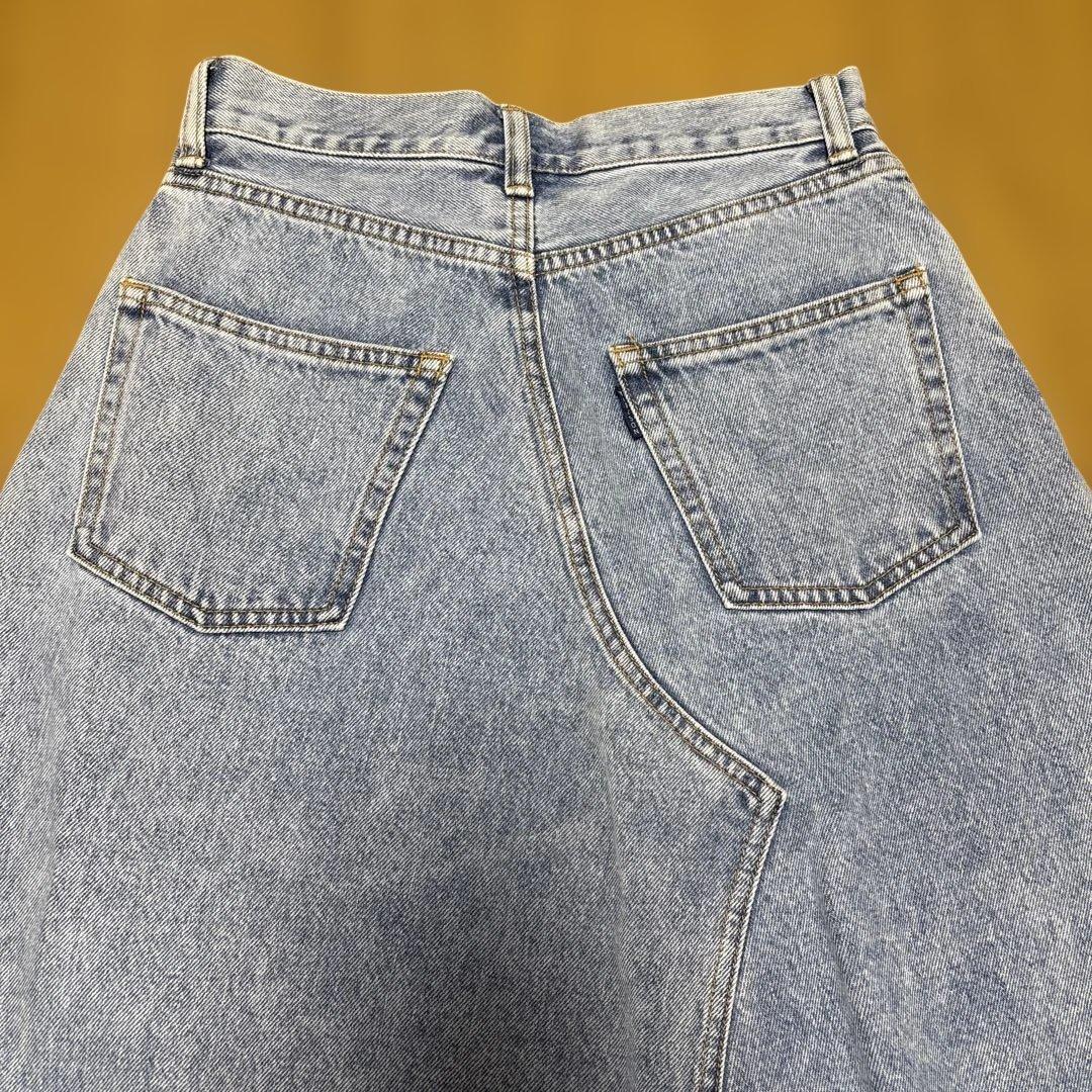 新品　MADISON BLUE デニムロングスカート Sサイズ