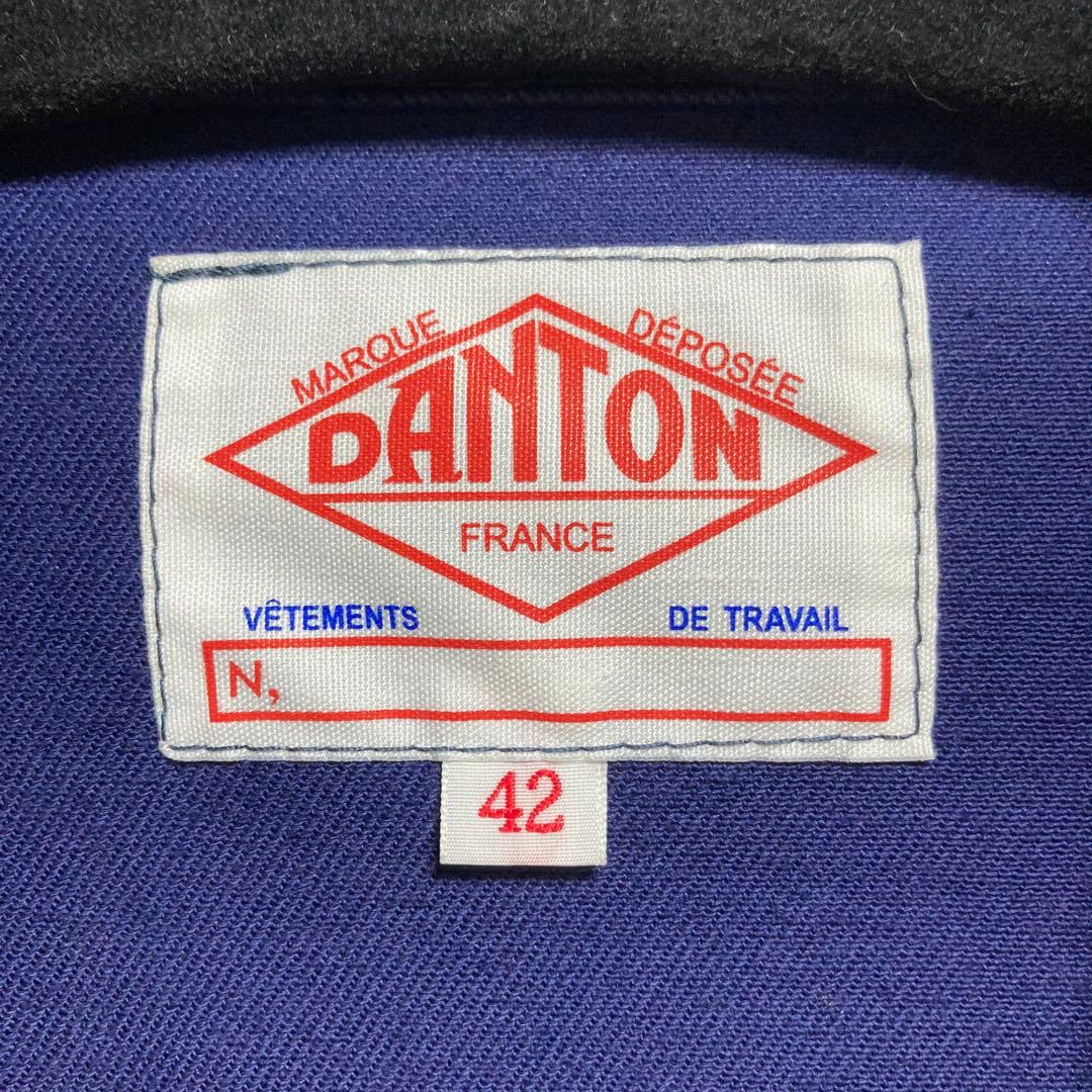 DANTON ダントン ネイビー カバーオール フランス製 42 ユーロワーク