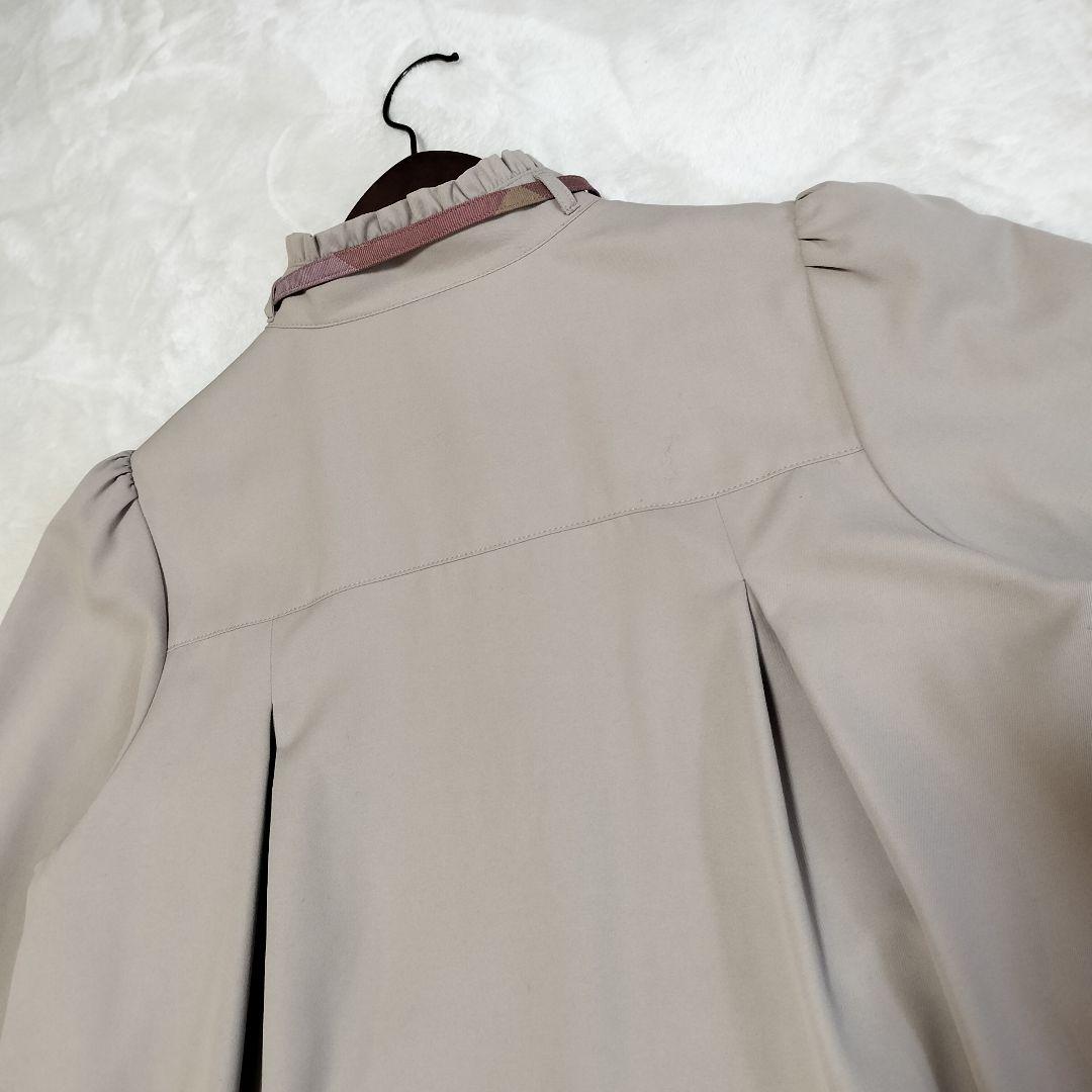 美品　ブルーレーベルクレストブリッジ　シャツワンピース　38サイズ