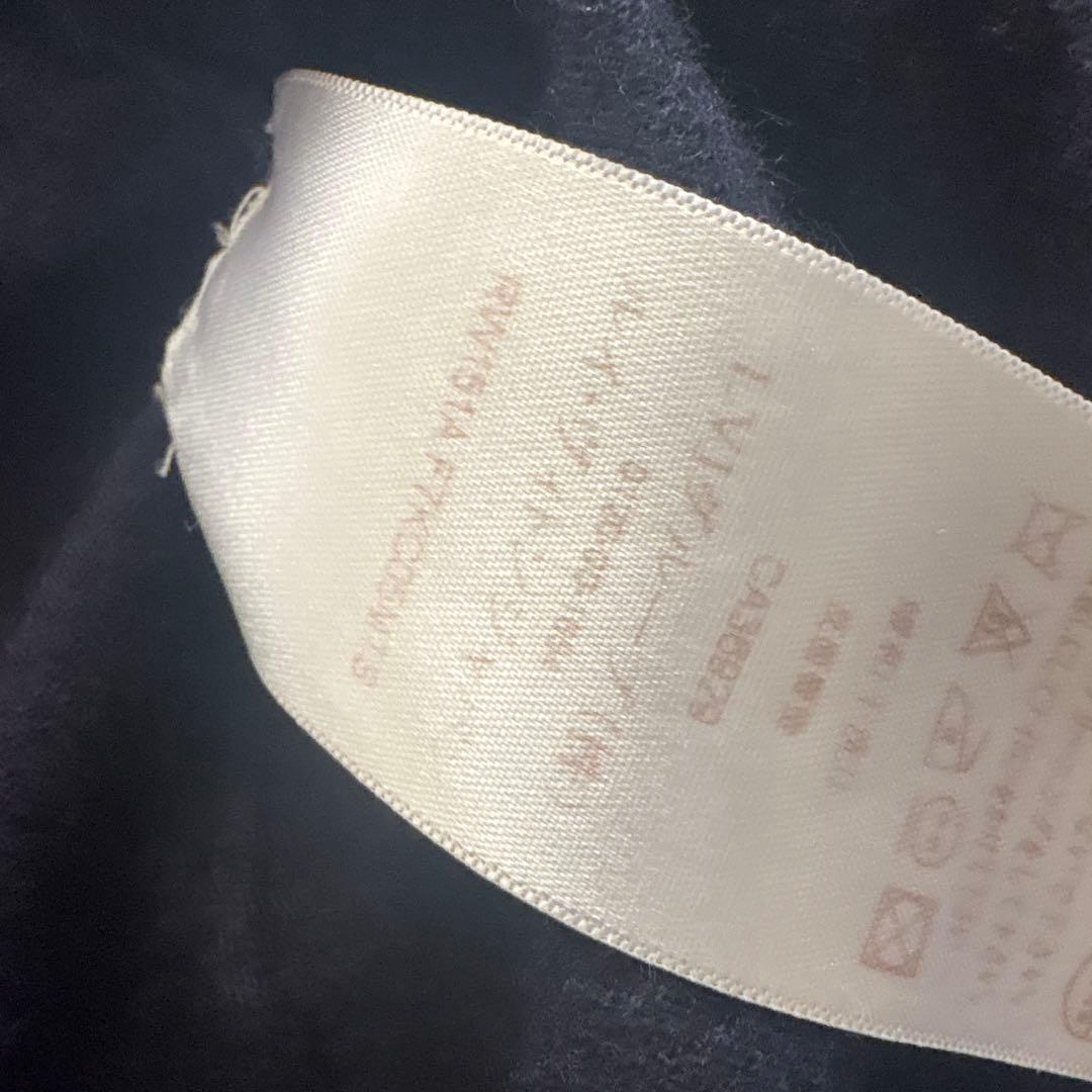 LOUIS VUITTON ネイビー カーディガン XS