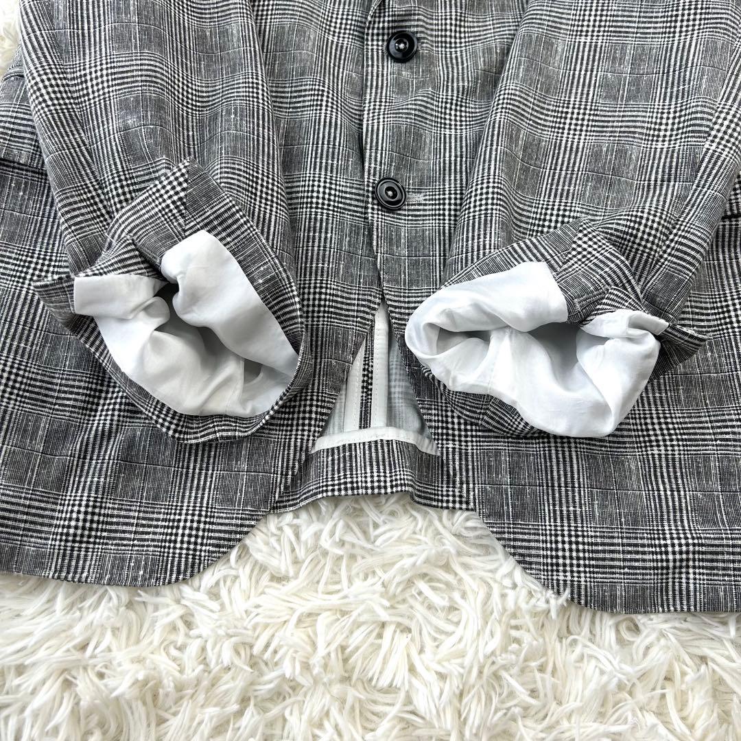 美品✨　CIRCOLO1901 コットンジャージージャケット　グレンチェック