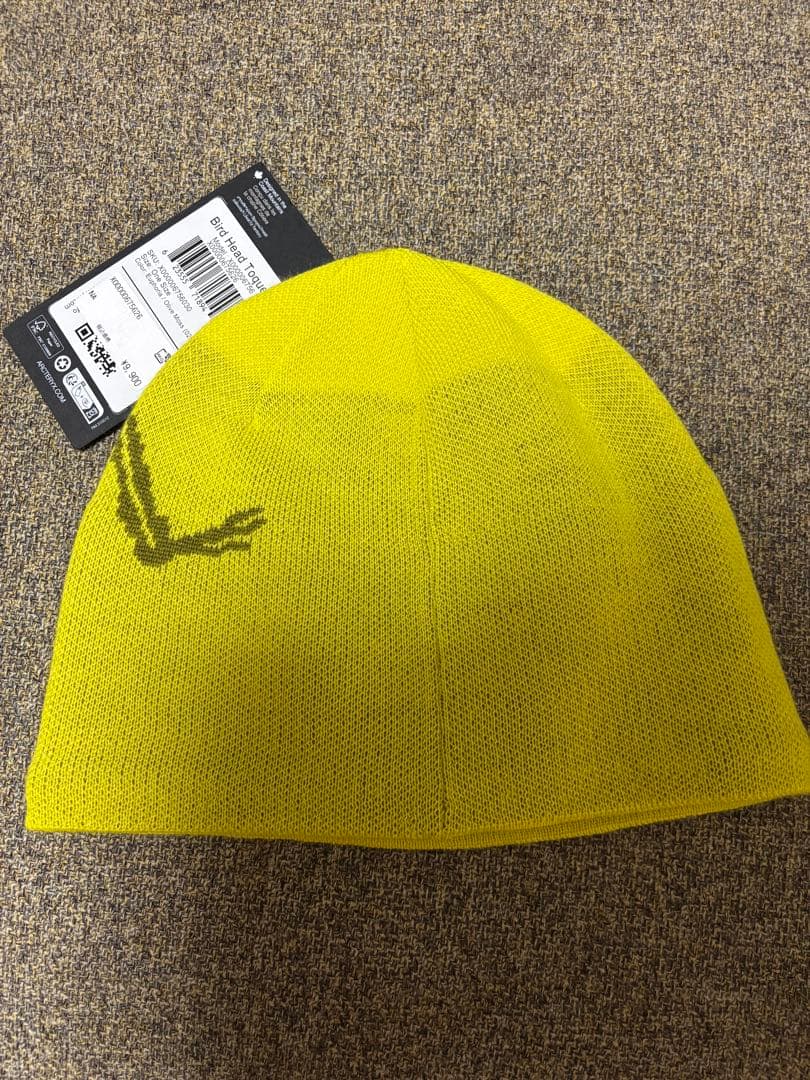 ARC'TERYX ニット帽 イエロー